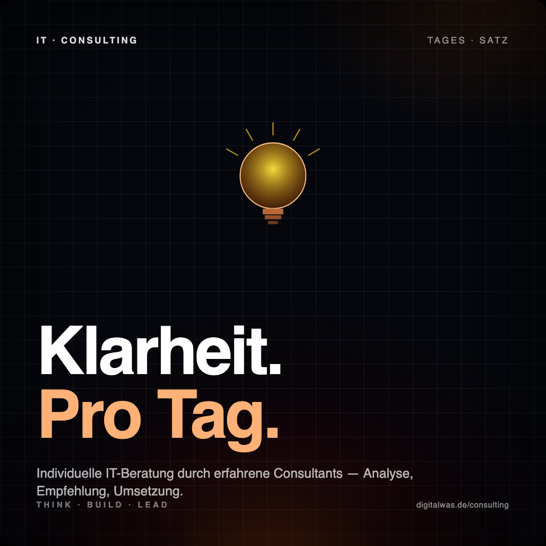 IT-Consulting (Tagessatz)