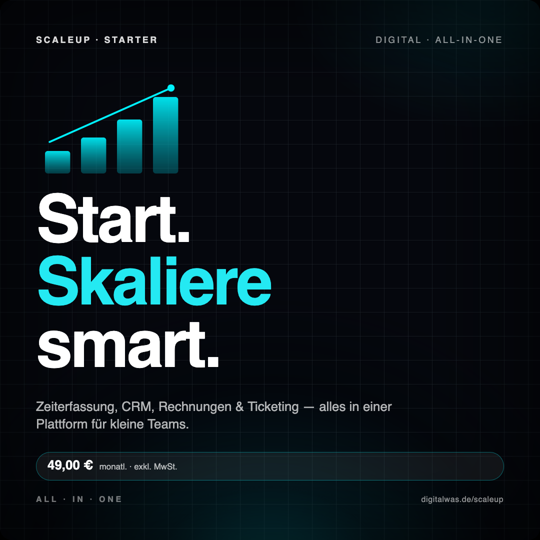 digital scaleUp – Starter